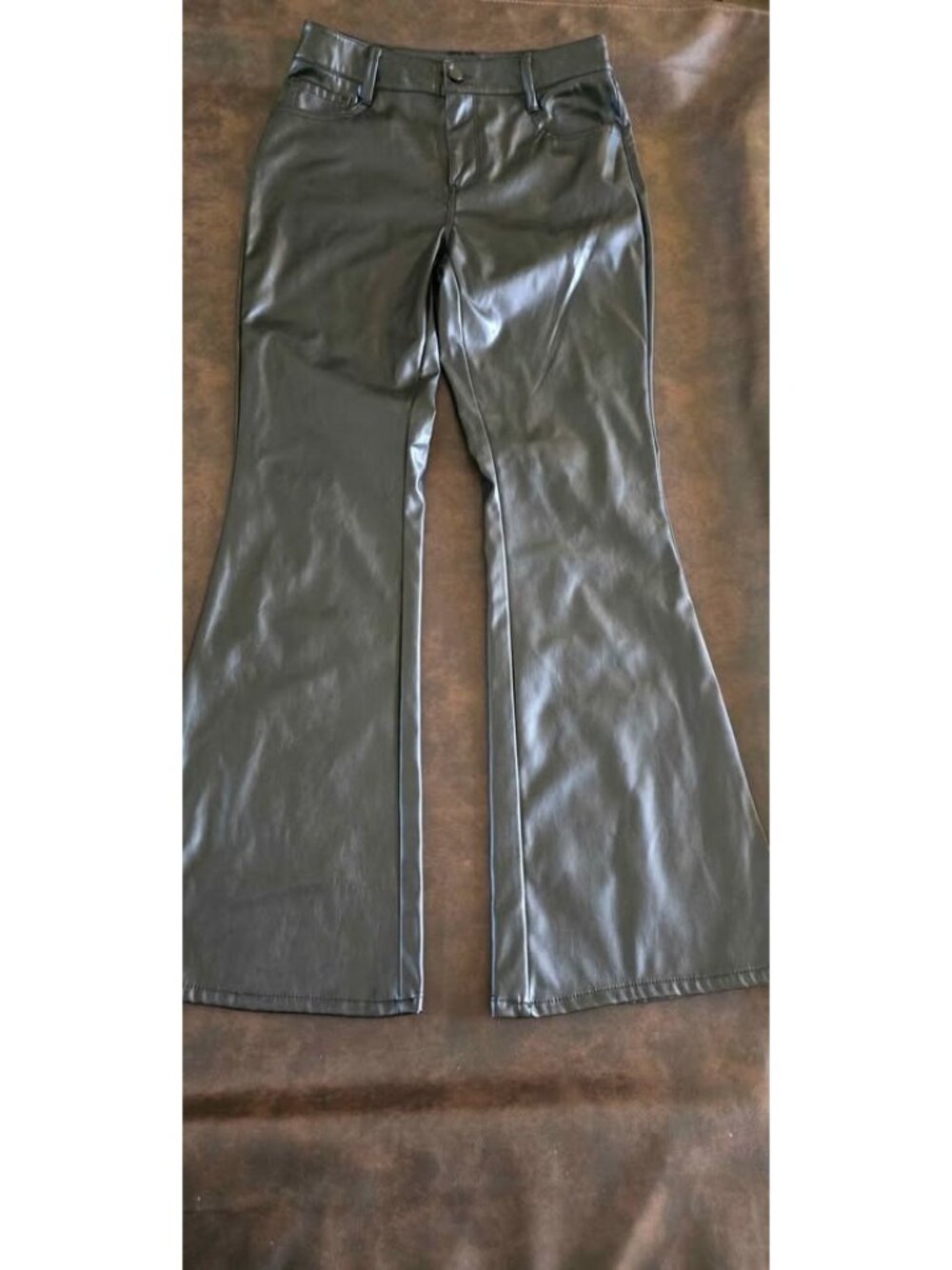 Dollhouse leatherlook pant flare